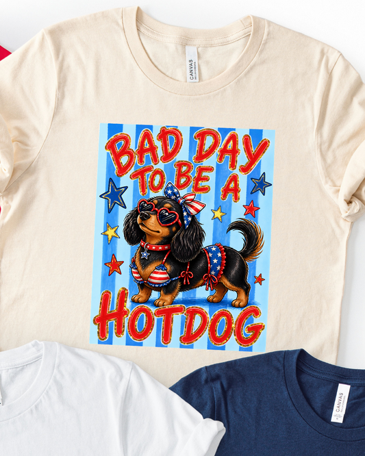 BAD DAY TO BE A HOTDOG