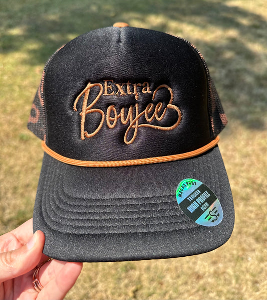 Extra Boujee - Leopard Trucker Hat